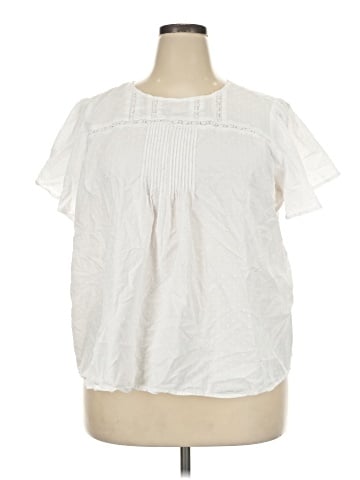 Lane Bryant Short Sleeve Blouse (view 1)