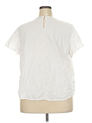 Lane Bryant Short Sleeve Blouse (view 2)