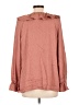 Anne Klein Pink Long Sleeve Blouse Size L - photo 2