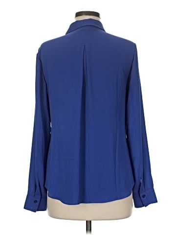 White House Black Market Long Sleeve Blouse (view 2)