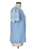 Talbots Blue Short Sleeve Top Size L - photo 4