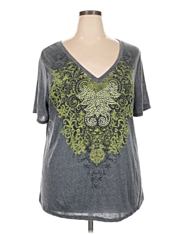 Lane Bryant Short Sleeve T-Shirt (view 1)