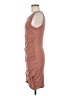 Leith Solid Brown Casual Dress Size M - photo 5