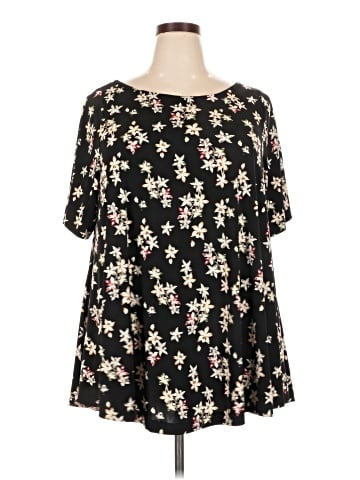 Lane Bryant 3/4 Sleeve T-Shirt (view 1)