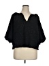 JoFlower 100% Polyester Black 3/4 Sleeve Blouse Size XL - photo 1