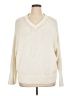 Banana Republic 100% Cotton Ivory Pullover Sweater Size XL - photo 1