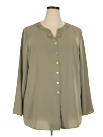 Norton McNaughton 3/4 Sleeve Blouse (view 1)