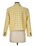 Ann Taylor 100% Polyester Tweed Yellow Blazer Size 8 - photo 2