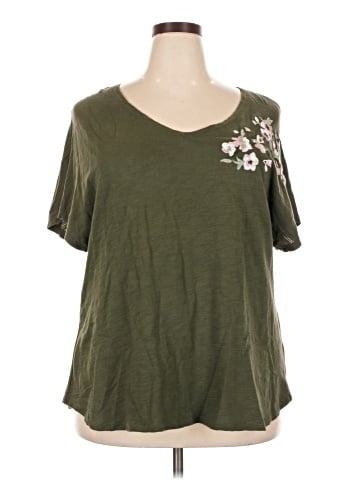 Lane Bryant Short Sleeve T-Shirt (view 1)