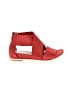Eileen Fisher 100% Leather Red Sandals Size 7 1/2 - photo 1