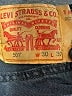 Levi's 100% Cotton Black Jeans Size 30 waist - photo 7
