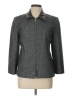 DressBarn Tweed Gray Jacket Size 10 Petite - photo 1