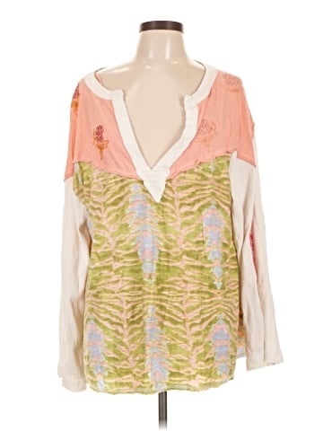 Free People 3/4 Sleeve Blouse (view 1)