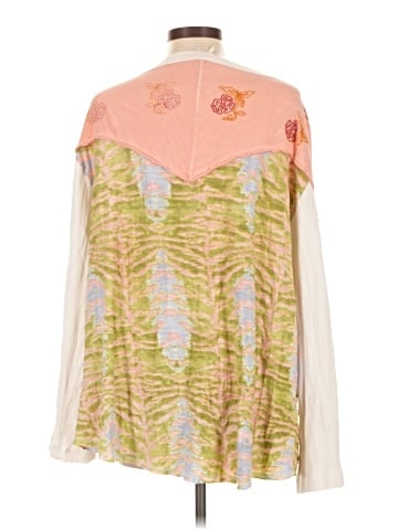 Free People 3/4 Sleeve Blouse (view 2)
