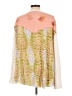 Free People Orange 3/4 Sleeve Blouse Size L - photo 2