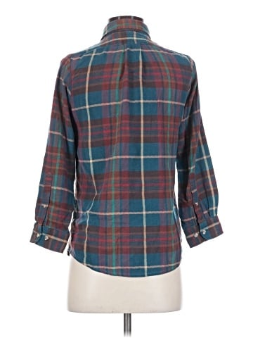 Urban Renewal 3/4 Sleeve Button-Down Shirt (view 2)