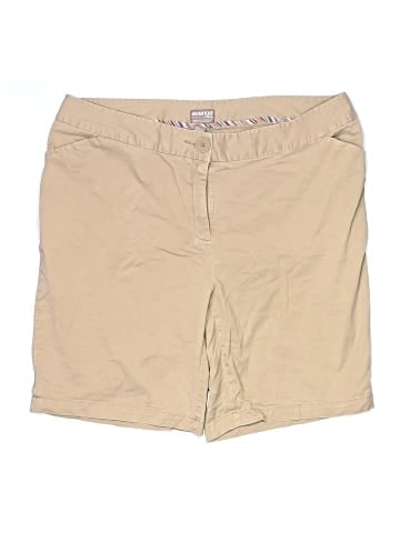 Avenue Khaki Shorts (view 1)