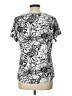 Talbots Silver Short Sleeve Top Size L - photo 2