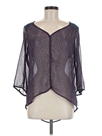 Lily White 3/4 Sleeve Blouse (view 1)