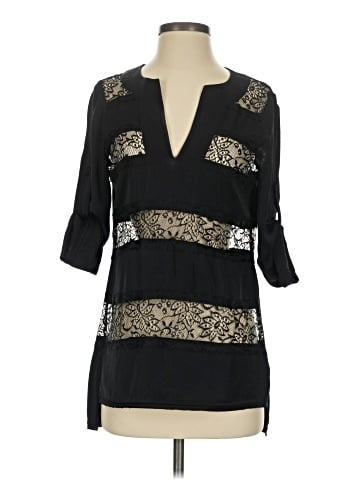 BCBGMAXAZRIA 3/4 Sleeve Blouse (view 1)