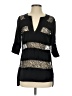 BCBGMAXAZRIA 100% Polyester Black 3/4 Sleeve Blouse Size XS - photo 1