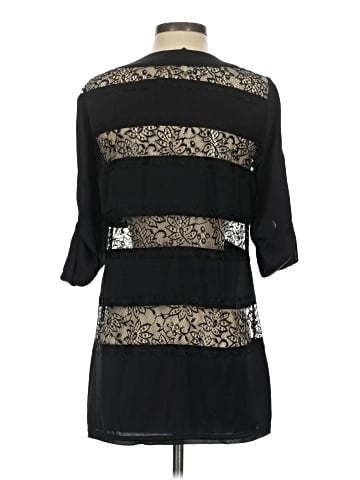 BCBGMAXAZRIA 3/4 Sleeve Blouse (view 2)