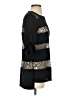 BCBGMAXAZRIA 100% Polyester Black 3/4 Sleeve Blouse Size XS - photo 4