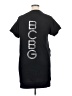BCBGMAXAZRIA Solid Black Casual Dress Size L - photo 2