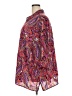 Catherines Paisley Purple 3/4 Sleeve Blouse Size 4X - photo 5
