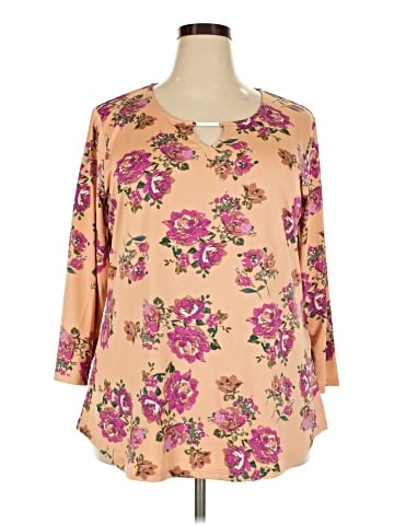 Assorted Brands 3/4 Sleeve Blouse (view 1)