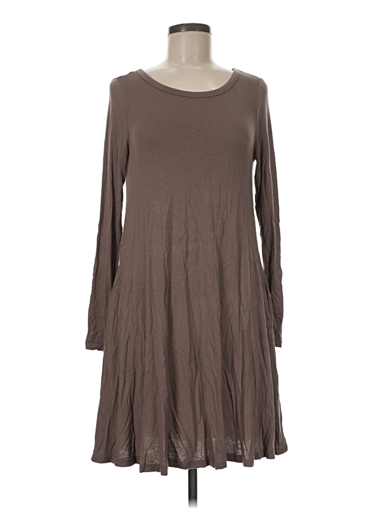 Pre-owned Viishow Casual Dress In Brown