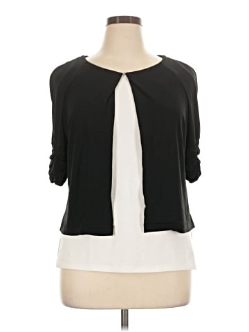 Perceptions 3/4 Sleeve Blouse (view 1)
