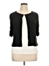 Perceptions Black 3/4 Sleeve Blouse Size 14 - photo 1