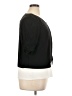 Perceptions Black 3/4 Sleeve Blouse Size 14 - photo 4