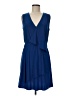 Taylor Solid Blue Cocktail Dress Size 6 - photo 1