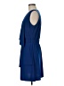 Taylor Solid Blue Cocktail Dress Size 6 - photo 5