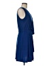 Taylor Solid Blue Cocktail Dress Size 6 - photo 4