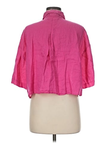 H&M 3/4 Sleeve Button-Down Shirt (view 2)