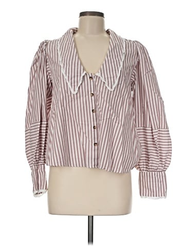 Free People 3/4 Sleeve Blouse (view 1)