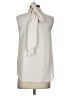 Vince Camuto 100% Polyester Ivory Sleeveless Blouse Size XS - photo 2