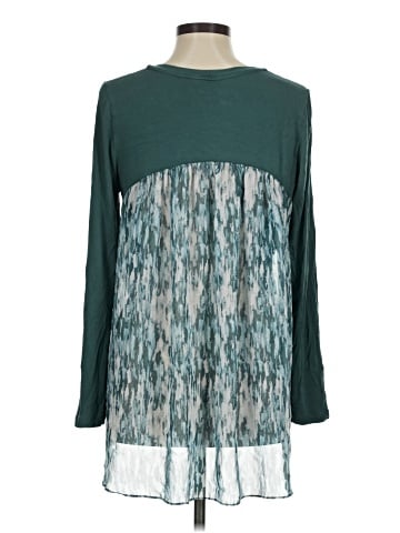 LOGO by Lori Goldstein Long Sleeve Blouse (view 2)
