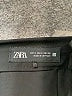Zara 100% Polyester Black Casual Pants Size S - photo 4