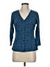 Boden Blue 3/4 Sleeve Blouse Size 8 - photo 1