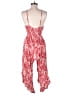 Angie 100% Rayon Paisley Red Romper Size M - photo 2