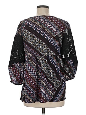 Vintage America Blues 3/4 Sleeve Blouse (view 2)