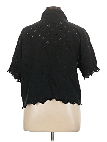 Abercrombie & Fitch Short Sleeve Blouse (view 2)