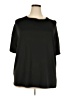 Shein Curve Black Short Sleeve Top Size 20 Plus (4) - photo 1