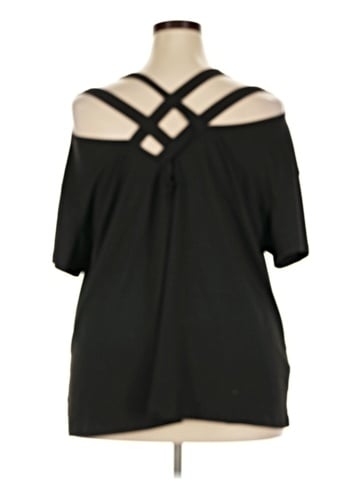 Shein Curve Short Sleeve Top (view 2)