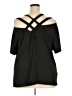 Shein Curve Black Short Sleeve Top Size 20 Plus (4) - photo 2