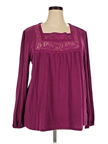 Suzanne Betro Long Sleeve Blouse (view 1)